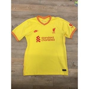 Liverpool FC Yellow Away Jersey Nike
